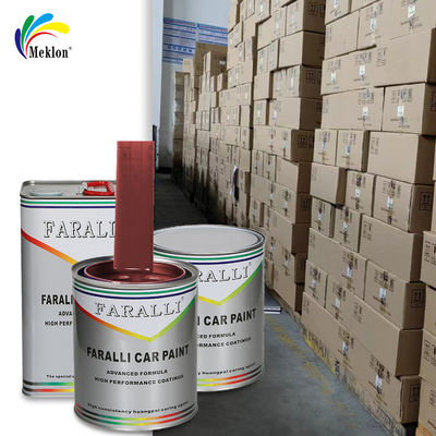 الطلاء السريع للسيارات الأحمر الداكن المقاوم للأشعة فوق البنفسجية