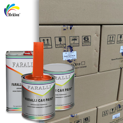 1K2K الطلاء المسبح للسيارات البرتقالي الفعال والسريع