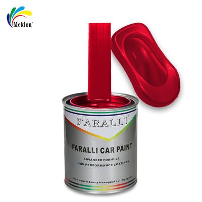 طلاء سيارة ذو براقة عالية يطابق لون المصنع الأصلي طلاء سيارة أحمر