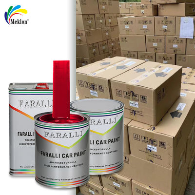 طلاء سيارة ذو براقة عالية يطابق لون المصنع الأصلي طلاء سيارة أحمر