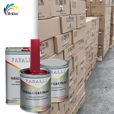 طلاء إصلاح السيارات أحمر عنبي غير لامع لامع سريع الجفاف يدوم طويلاً مضاد للتآكل