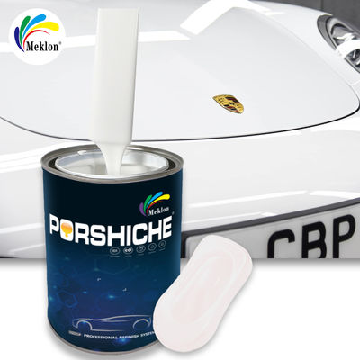 طلاء رش للسيارات أبيض نقي عالي الأداء ومقاوم للتآكل والخدش