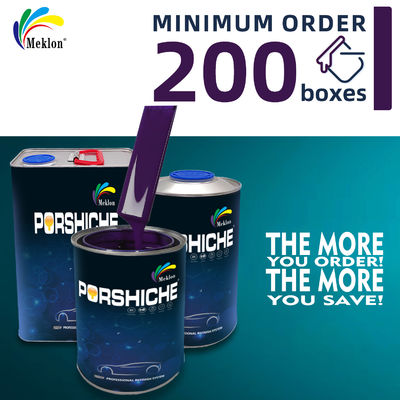 الطلاء الرشوي السيارات الأكريليك الأسود الأرجواني مع عالية الأداء وطويلة الأمد خصائص مضادة للتآكل