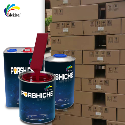 تطابق لون المصنع الأصلي مع التكلفة عالية فعالية للنبيذ الأحمر سيارة إصلاح وطلاء