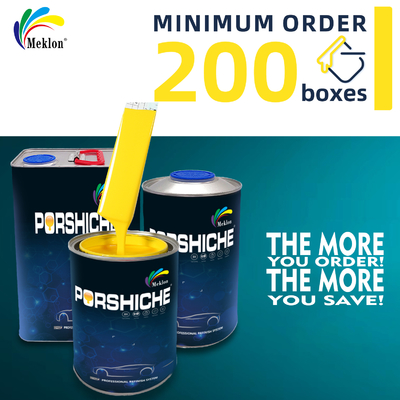 طلاء سيارات أصفر ليموني لامع - مركبات عضوية متطايرة 380 جم/لتر