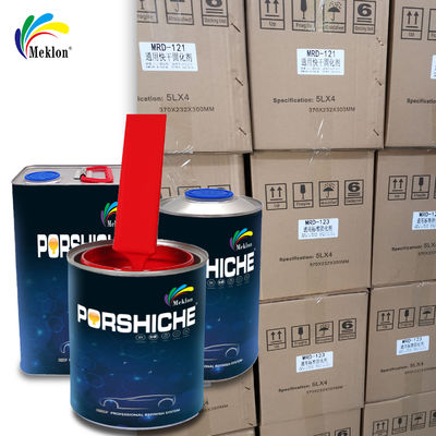 طلاء بخاخ أحمر للسيارات مقاوم للخدش منخفض المركبات العضوية المتطايرة