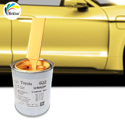 المقاومة للأشعة فوق البنفسجية الشمبانيا الذهبية الطلاء الرشوي للسيارات منخفض الكوكيز