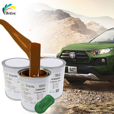 الطلاء الرشاش للسيارات ذو اللمعان العالي الخضراء العميقة لتحسين السيارات