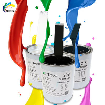 طلاء إصلاح أسود لامع 1K للأسطح المعدنية