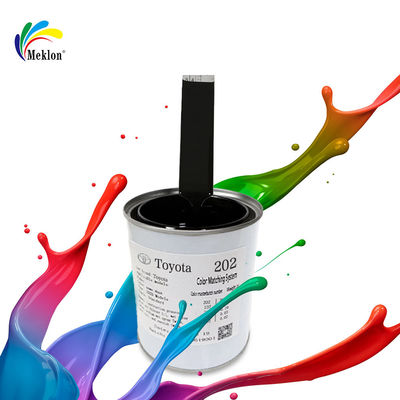 طلاء إصلاح أسود لامع 1K للأسطح المعدنية