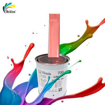 طلاء سيارات معدني أحمر فضي بارد مزدوج الصوت مصنع التوريد المباشر عالية الأداء