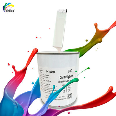 طلاء سيارات أبيض نقي 700 شديد اللمعان ومقاوم للتآكل والخدش، مناسب لتجديد وإصلاح السيارات