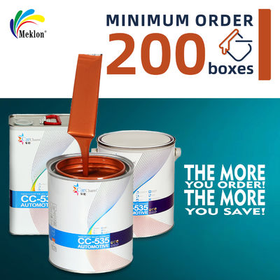 طلاء سيارة كلاسيكي برتقالي عتيق متين ومقاوم للتآكل