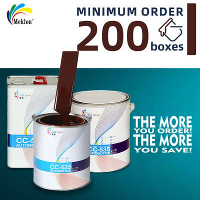 طلاء سيارات بني ذو مركبات زائدة منخفضة للفوكس مع إضاءة عالية ومقاومة للأشعة فوق البنفسجية