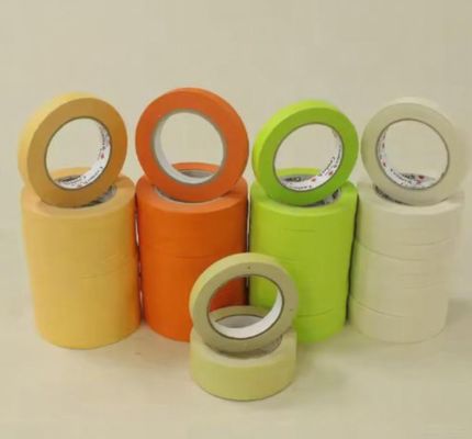 المورد الصيني بيع بالجملة 80 درجة مقاومة للحرارة إصلاح السيارات شريط التخفي البرتقالي مع اللزوجة العالية التي يمكن تخصيصها مع التعبئة الأصلية