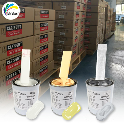 تويوتا 1K اللؤلؤ الأبيض الاكريليك مصنع طلاء السيارات التوريد المباشر