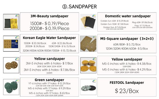 3M الورق المتجمد الملمع للسيارات ذو اللمعان العالي