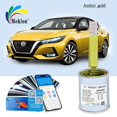 لون ممتاز متطابق مع CAM Amber Gold تصفية سيارة جديدة لـ Nissan