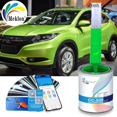 طلاء سيارة أخضر مشرق مضاد للآثار الجوية
