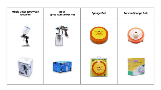 مسدس رش طلاء السيارة فعال ومتين ودقيق ويمكن شراؤه بالجملة