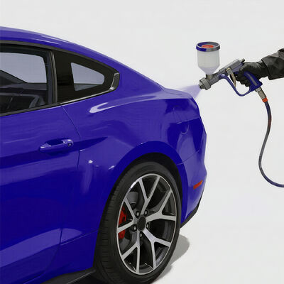 مكلون MK-208 طلاء سيارات 2K أزرق مقاوم للخدش منخفض الانبعاثات المتطايرة لإصلاح السيارات