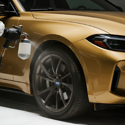 100% متطابقة MK-M418 أكريليك إعادة تصفية طلاء السيارة رشاش 1K Basecoat ذهبية فضة (صفراء) طلاء السيارة لإصلاح السيارات