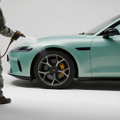 الراتنج الأكريليك اللؤلؤ الأخضر مقاوم للخدوش منخفضة VOC تصفية طلاء السيارة لإصلاح السيارات