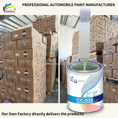 الراتنج الأكريليك اللؤلؤ الأخضر مقاوم للخدوش منخفضة VOC تصفية طلاء السيارة لإصلاح السيارات