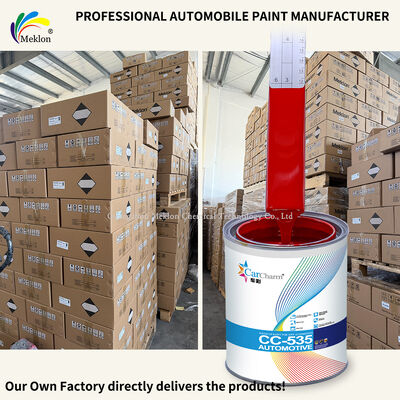 2K سكارليت طلاء أكريليك للسيارات للإصلاح والتجديد