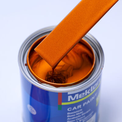 Orange Red Pearl High Hiding Power Scratch Resistant Refinish Car Paint for Automotive Repair