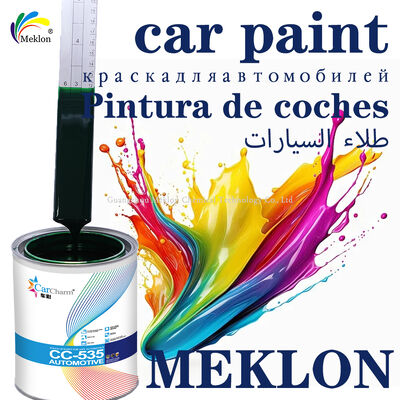 تجفيف سريع 2K الصفراء والخضراء الطلاء الأكريليك السيارات السيارة إعادة صياغة الطلاء والطلاء