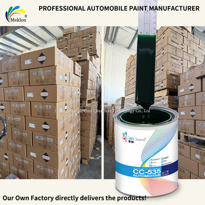 تجفيف سريع 2K الصفراء والخضراء الطلاء الأكريليك السيارات السيارة إعادة صياغة الطلاء والطلاء