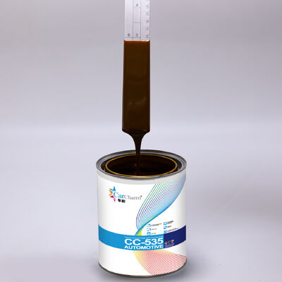 مقاومة للطقس 1K شفاف الحديد الأصفر الطلاء الأكريلي طلاء السيارة الطلاء السيارات الطلاء والطلاء