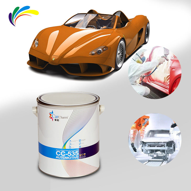 1K لون صلب خضراء الزيتون سيارة إعادة صبغ الطلاء الكاملة 1K سطح المبدئي