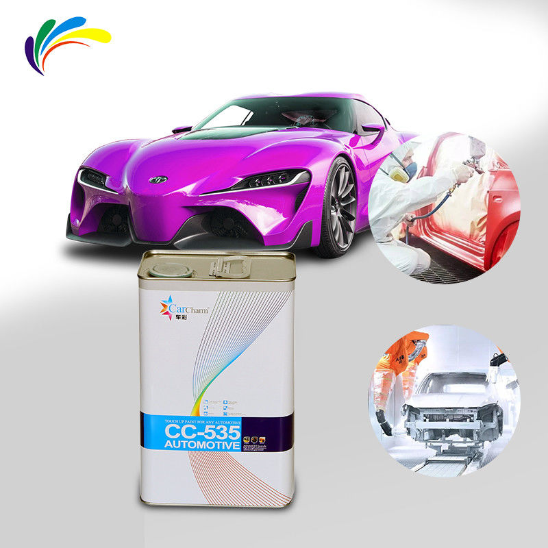 مصنع طلاء السيارات الذي يدمج إنتاج وتجارة الطلاء الاكريليك عالي اللمعان لإصلاح السيارات