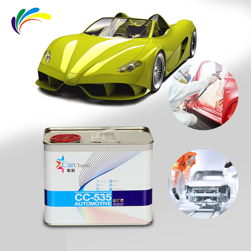 1 كيلوبايت طبقة أساسية 2 كيلوبايت طبقة أعلى إعادة صبغة سيارة هوندا جاهزة للوحة السيارة المختلطة
