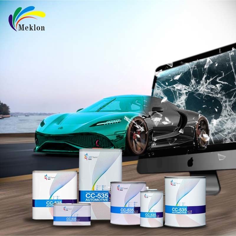 طلاء سيارة مختلط جاهز لأودي LX5D أزرق الجليد مع معطف ملون متطابق