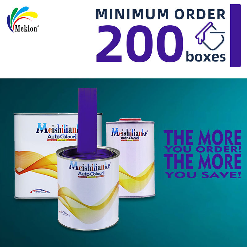 الاكريليك 1K 2K لون طلاء جسم السيارة رذاذ السيارة المعدنية لون الطلاء السيارات لإصلاح السيارة إعادة طلاء الطلاء