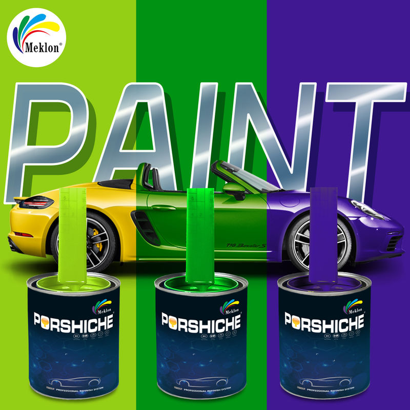 جودة جيدة 2K Basecoat الطلاء السيارات الطلاء السيارات الطلاء الخضراء النقية الطلاء السيارات المصنع