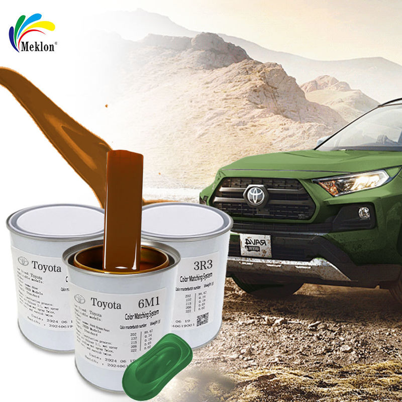 الطلاء الرشاش للسيارات ذو اللمعان العالي الخضراء العميقة لتحسين السيارات