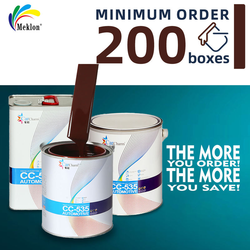 طلاء سيارات بني ذو مركبات زائدة منخفضة للفوكس مع إضاءة عالية ومقاومة للأشعة فوق البنفسجية