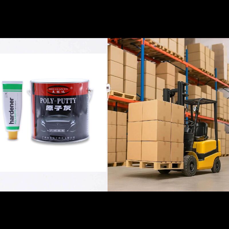 طلاء عالي الأداء، معجون بوليستر 1k، معجون تعبئة، تفاصيل السيارة، معجون إصلاح الهيكل