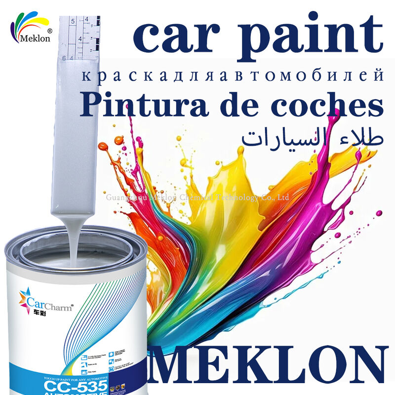 100٪ متطابقة Mk-X-11 أكريليك سيارة إعادة صبغ الطلاء رشاش 1k Basecoat عالية اللمعان بلورية بيضاء اللؤلؤية طلاء السيارة لإصلاح السيارة