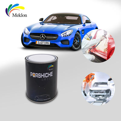 طلاء سيارة فضي معدني غير سام مقاوم للماء مستقر لون أزرق لامع