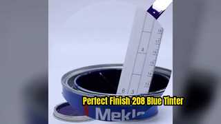 208 طلاء سيارات أزرق 2K Tinter عالي التركيز